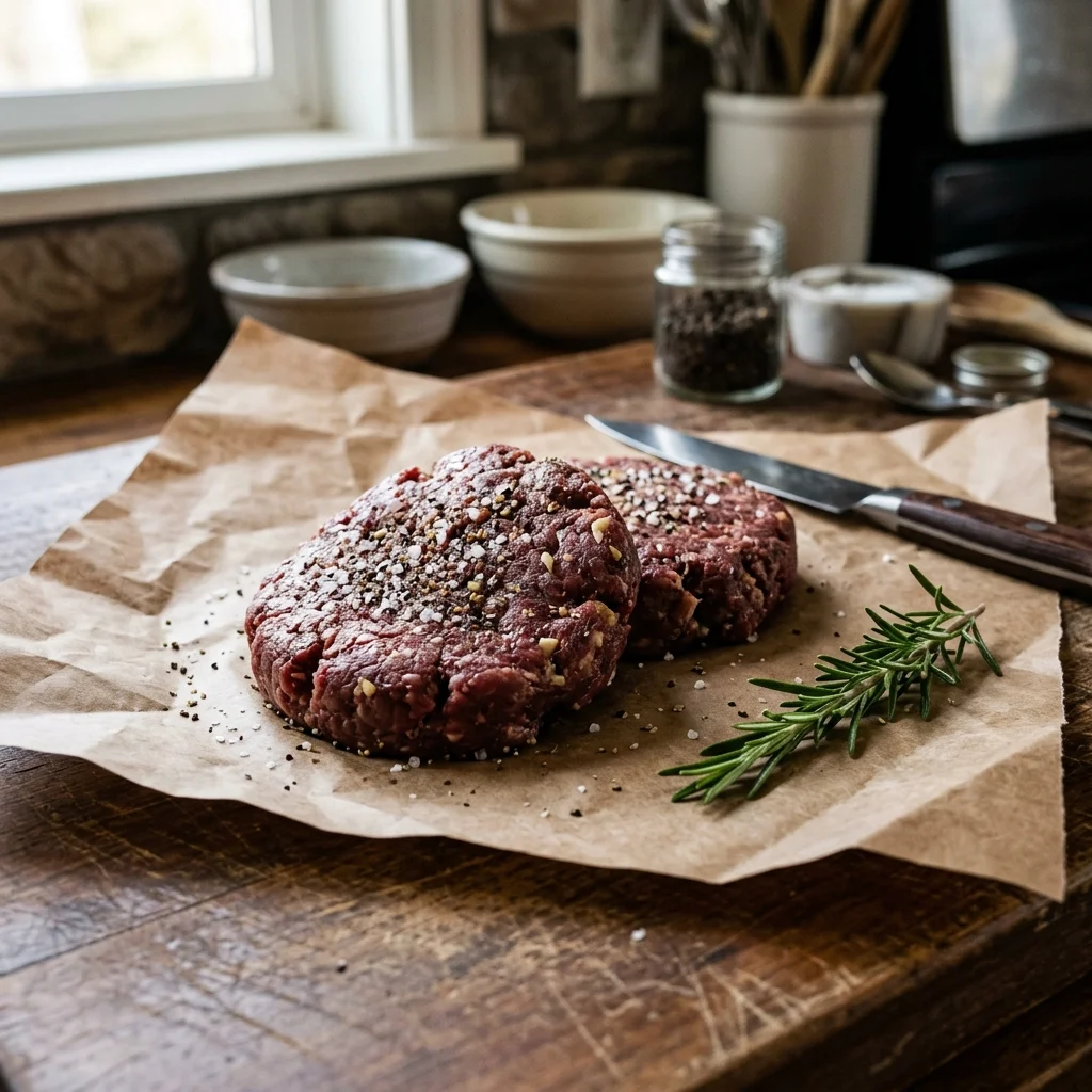 Elk Patties - nutrition facts and calorie information