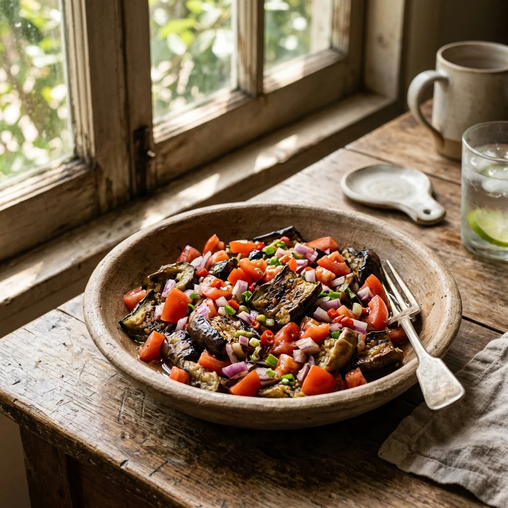 Ensaladang Talong - nutrition facts and calorie information