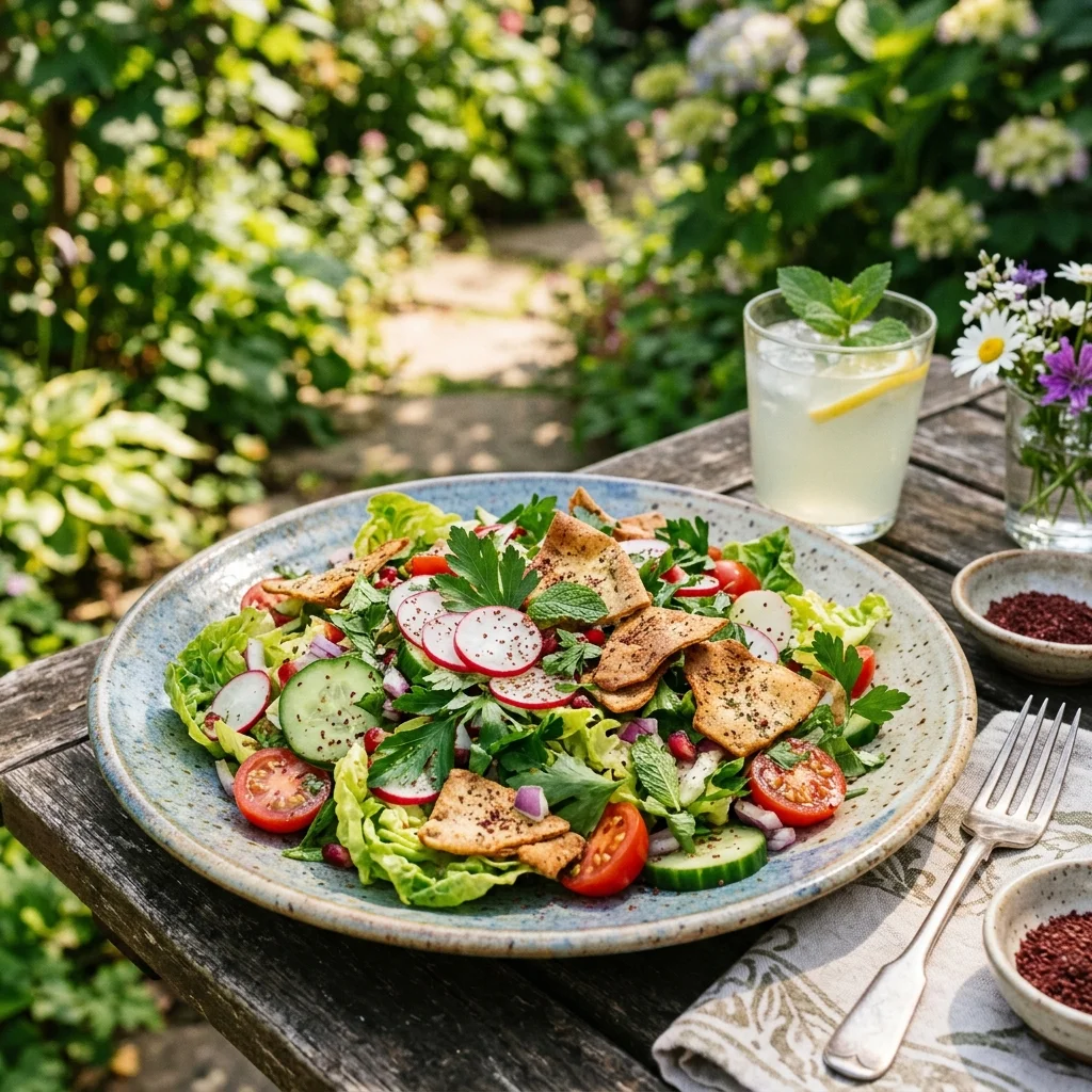 Fattoush - nutrition facts and calorie information