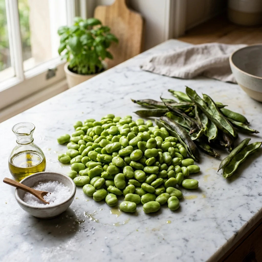 Fava Beans - nutrition facts and calorie information