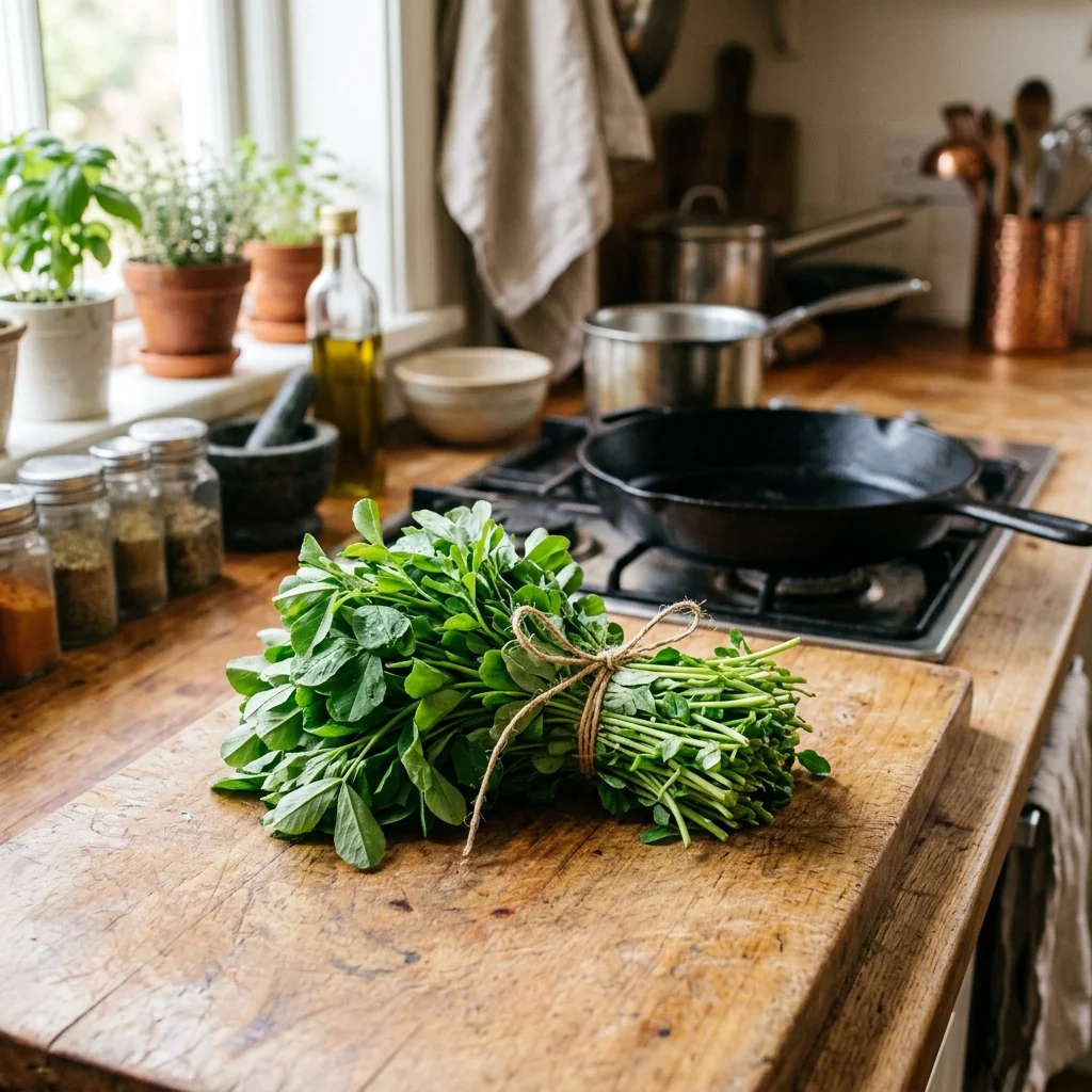 Fenugreek Leaves - nutrition facts and calorie information