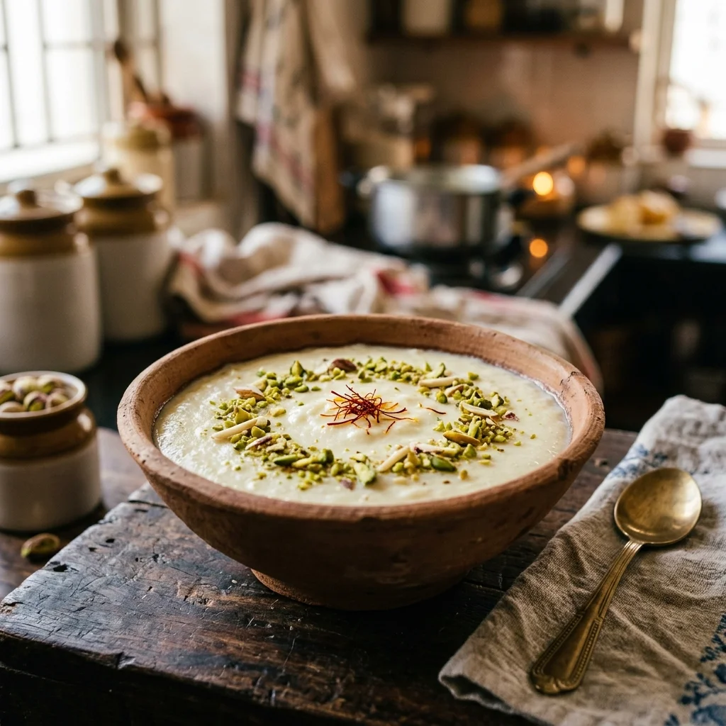 Firni - nutrition facts and calorie information