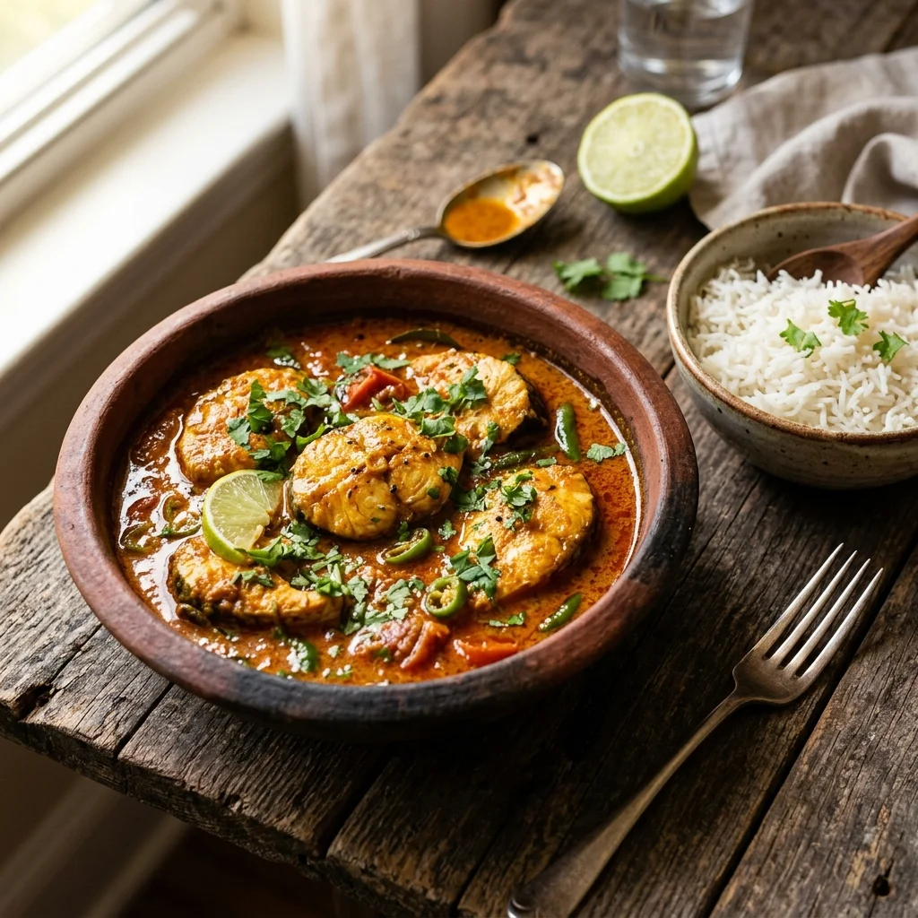 Fish Curry - nutrition facts and calorie information