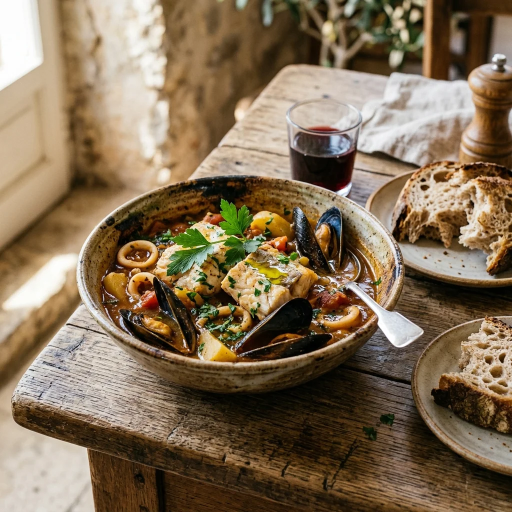 Fish Stew - nutrition facts and calorie information