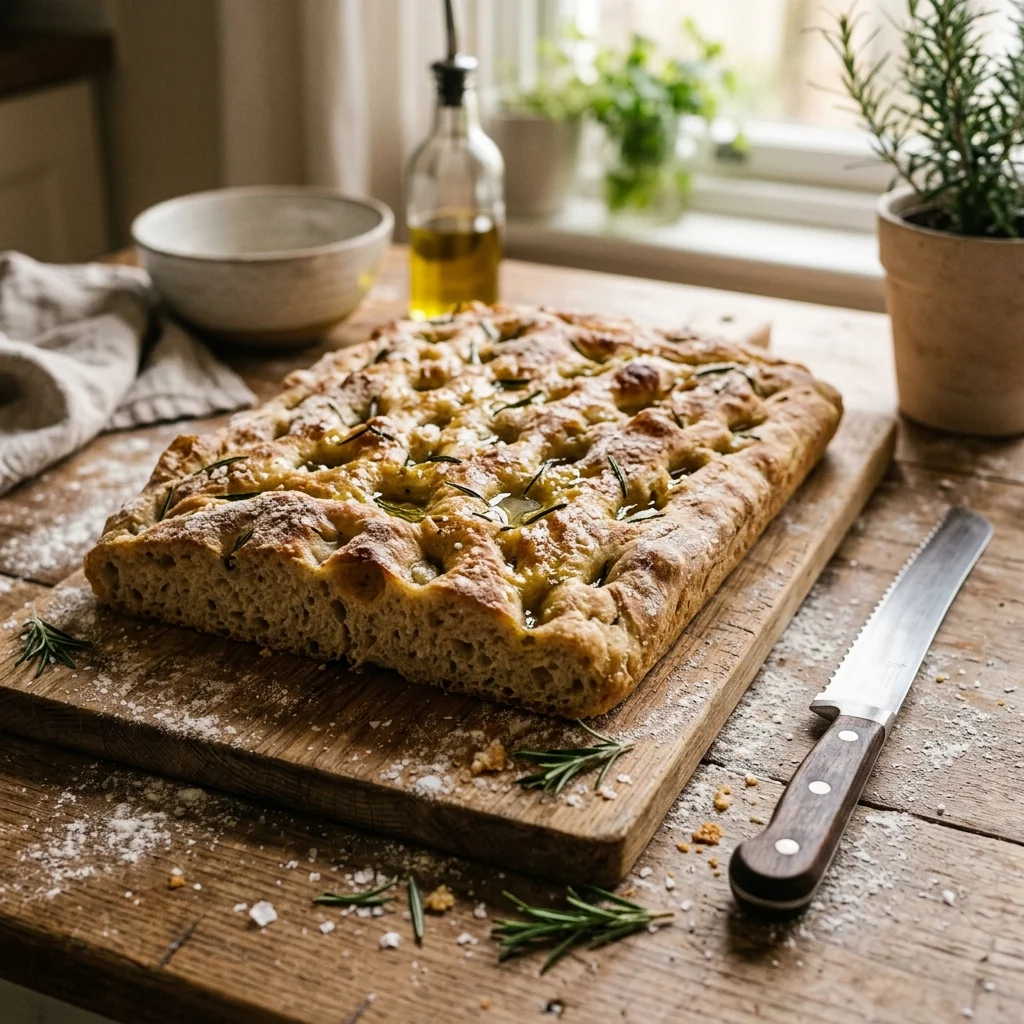 Focaccia - nutrition facts and calorie information