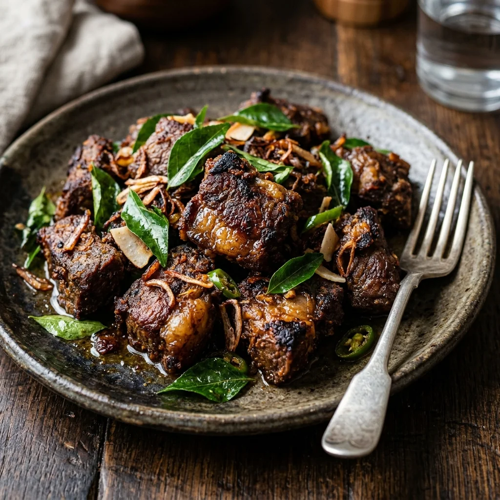 Fried Beef - nutrition facts and calorie information