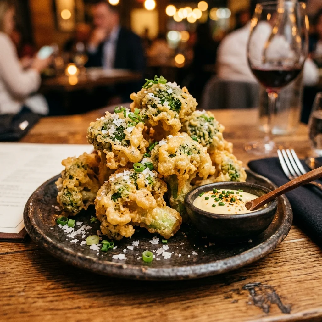 Fried Broccoli - nutrition facts and calorie information