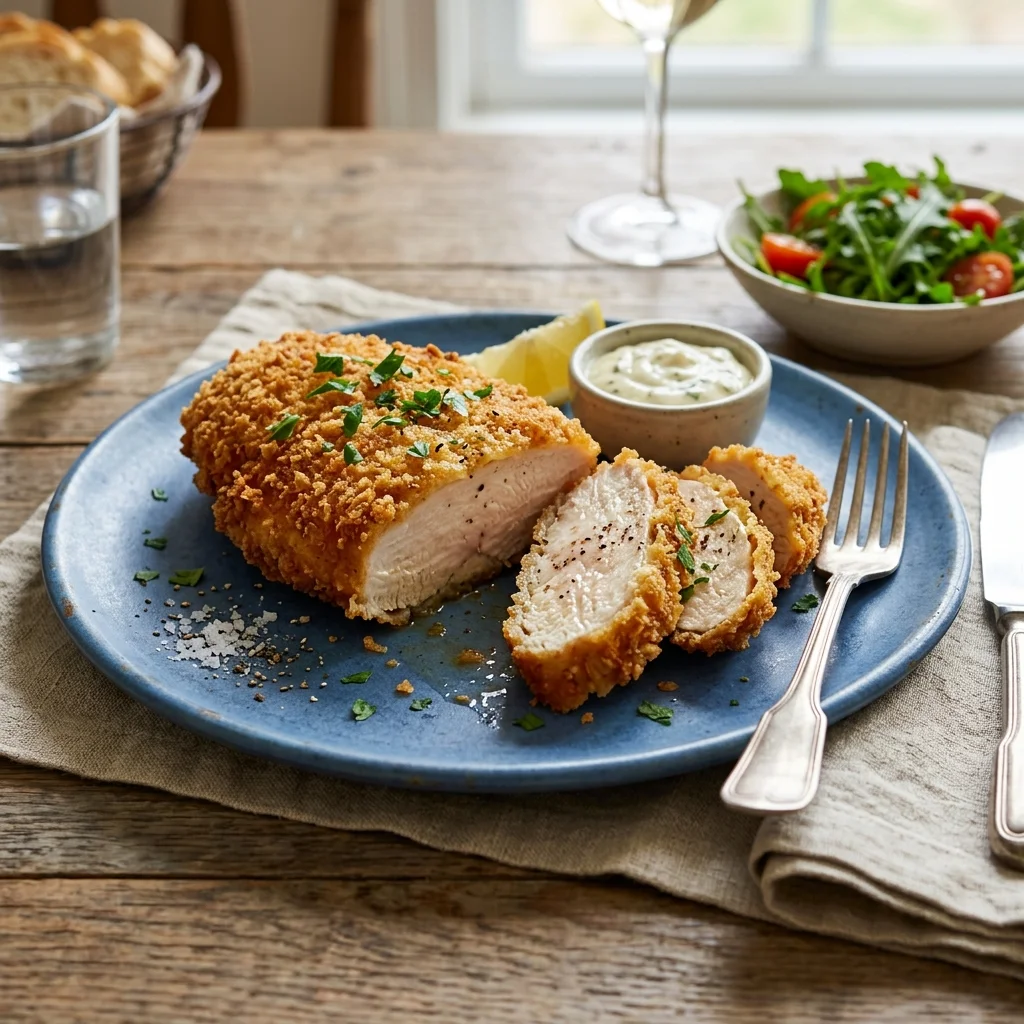 Fried Chicken Breast - nutrition facts and calorie information