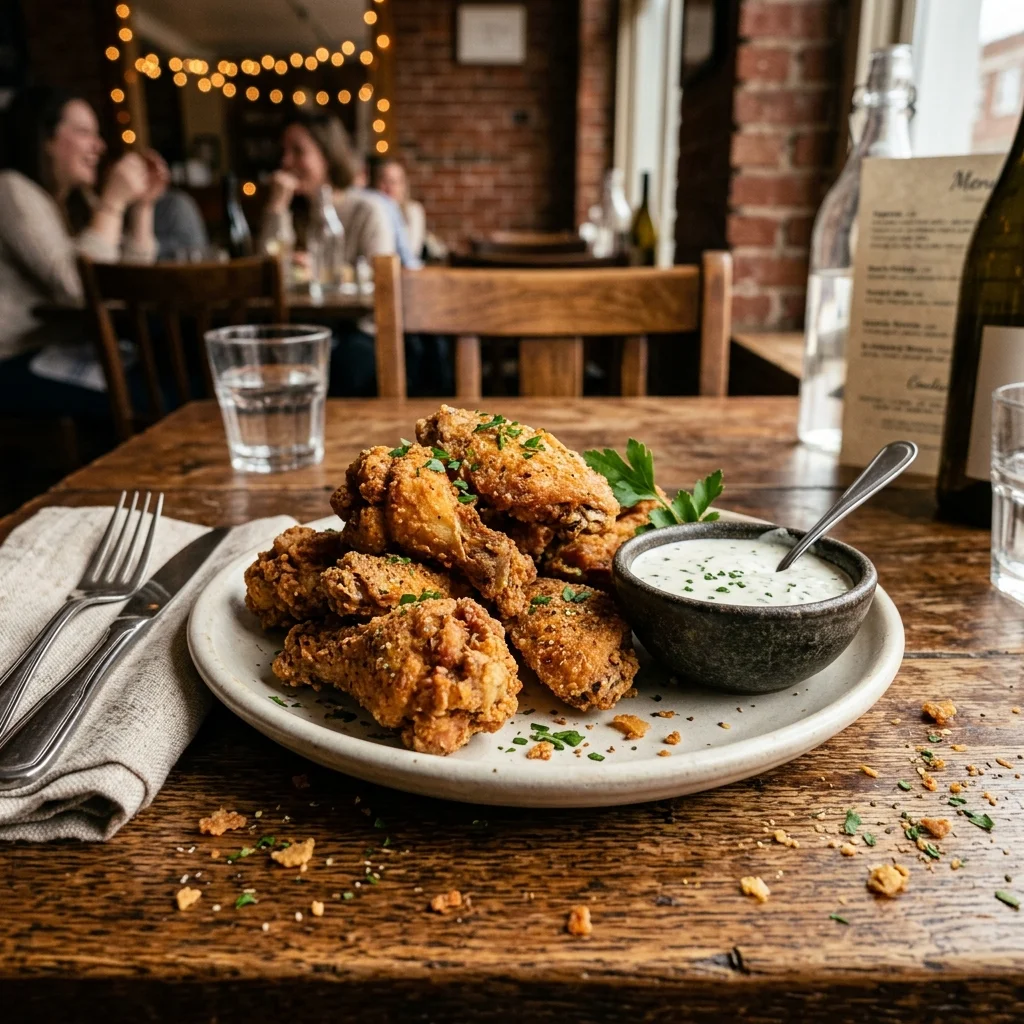 Fried Chicken Wings - nutrition facts and calorie information