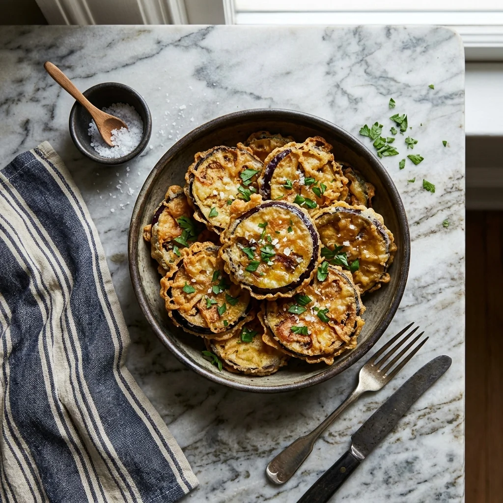 Fried Eggplant - nutrition facts and calorie information