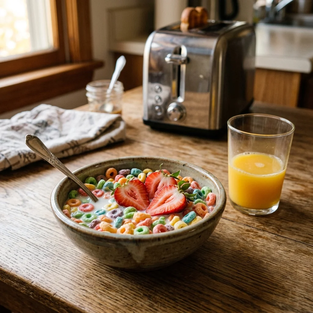 Fruit Cereal - nutrition facts and calorie information
