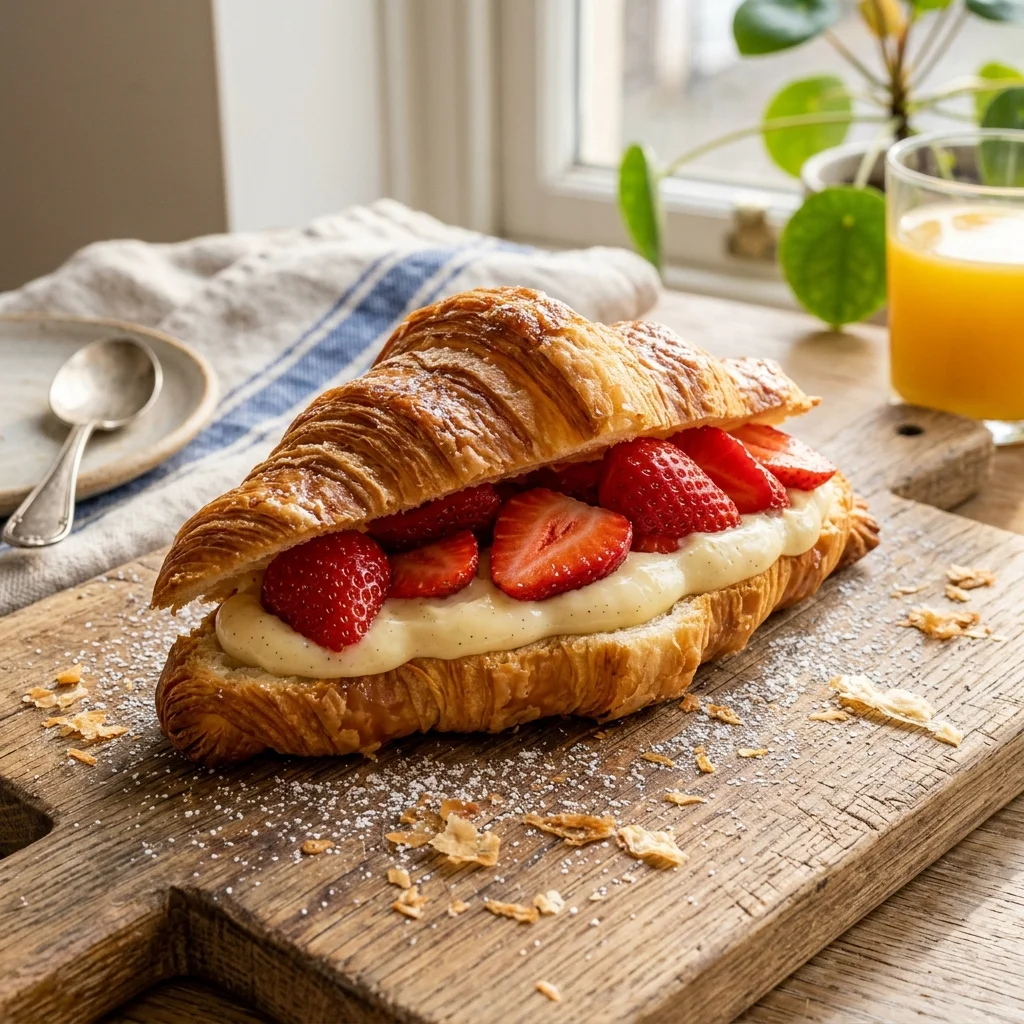 Fruit Croissant - nutrition facts and calorie information