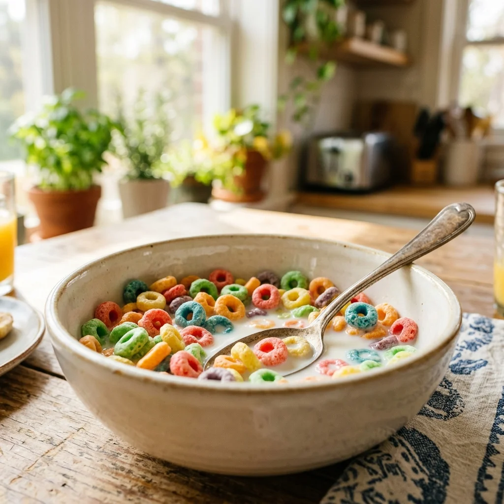 Fruity Cereal - nutrition facts and calorie information