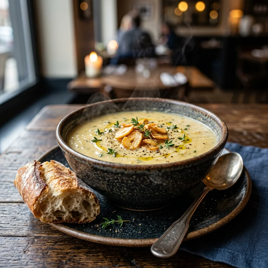 Garlic Soup - nutrition facts and calorie information