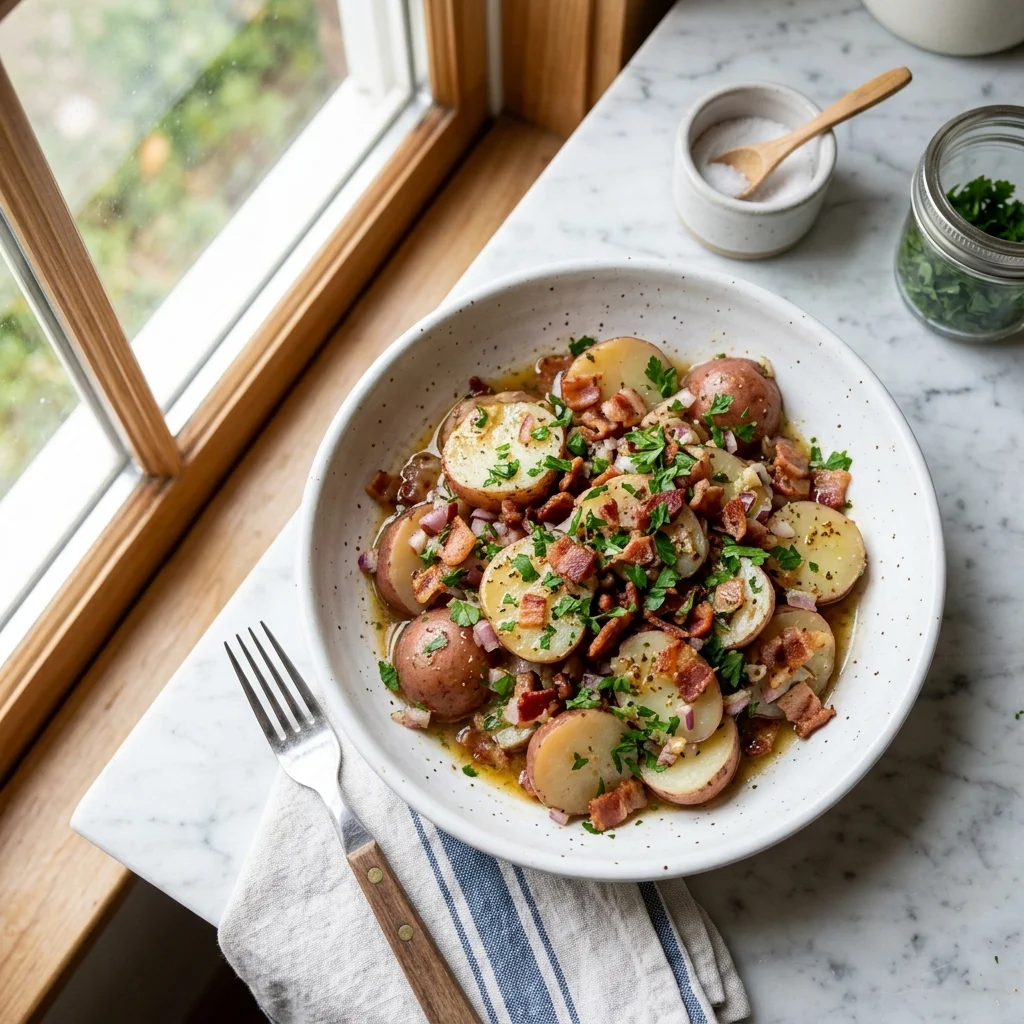 German Potato Salad - nutrition facts and calorie information