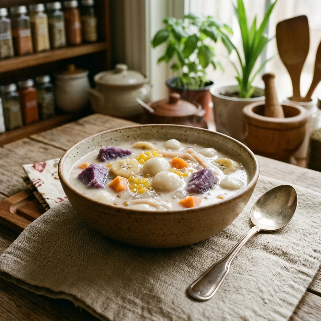 Ginataang Bilo Bilo - nutrition facts and calorie information