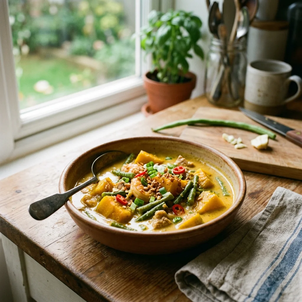 Ginataang Kalabasa - nutrition facts and calorie information