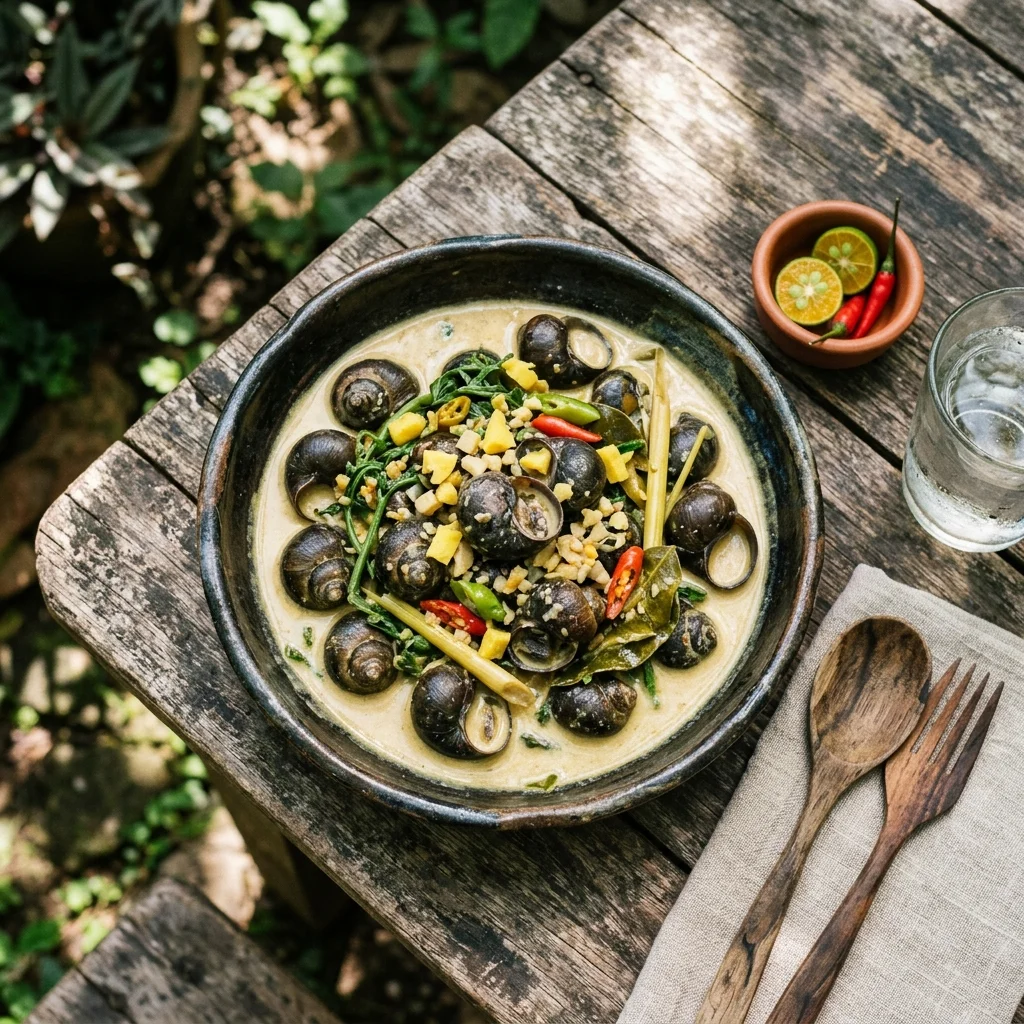 Ginataang Kuhol - nutrition facts and calorie information