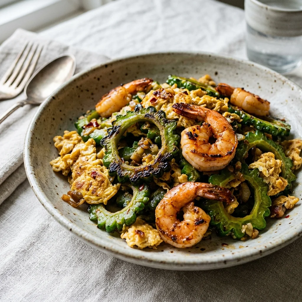 Ginisang Ampalaya - nutrition facts and calorie information