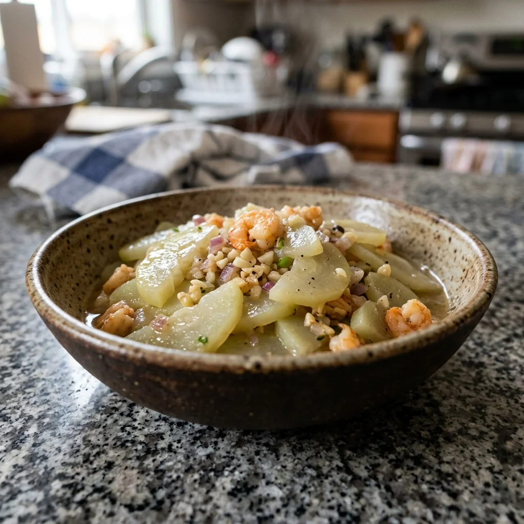 Ginisang Sayote - nutrition facts and calorie information