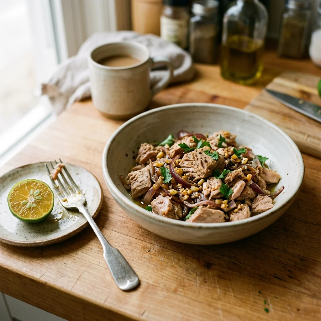 Ginisang Tuna - nutrition facts and calorie information
