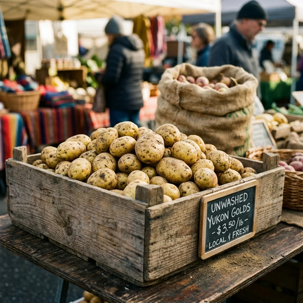 Gold Potatoes - nutrition facts and calorie information