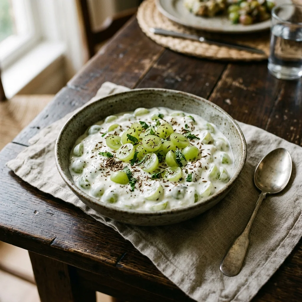 Grapes Raita - nutrition facts and calorie information