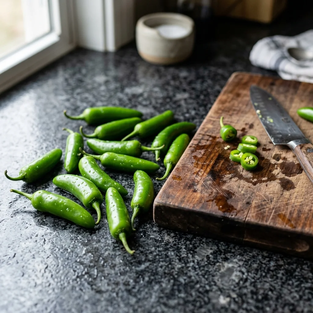 Green Chilies - nutrition facts and calorie information