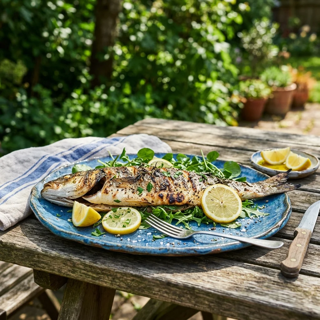 Grilled Bass - nutrition facts and calorie information