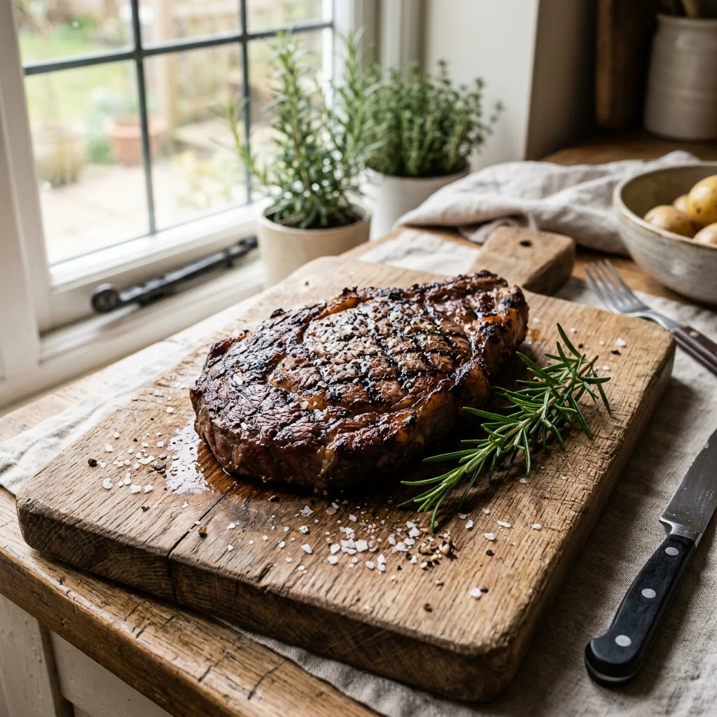 Grilled Beef Steak - nutrition facts and calorie information