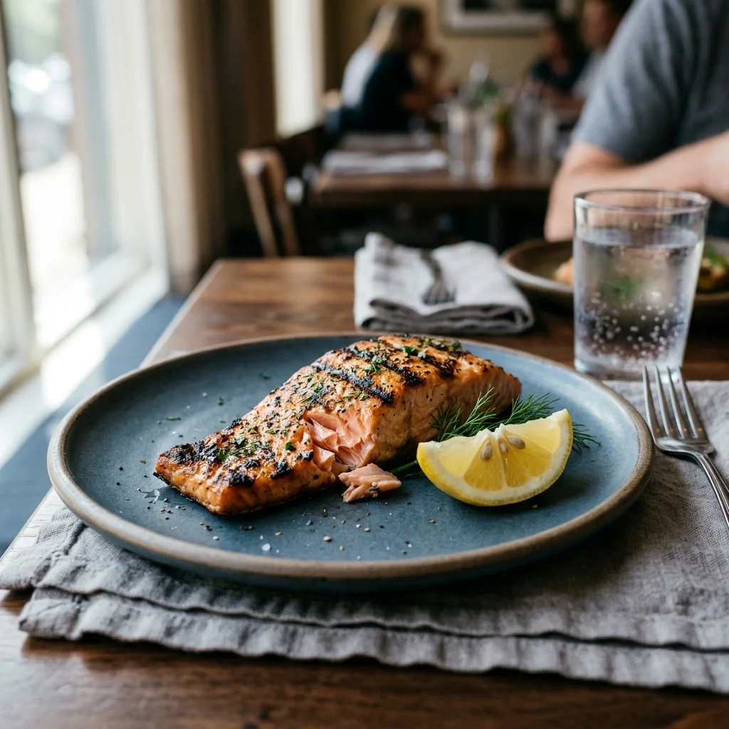 Grilled Salmon - nutrition facts and calorie information