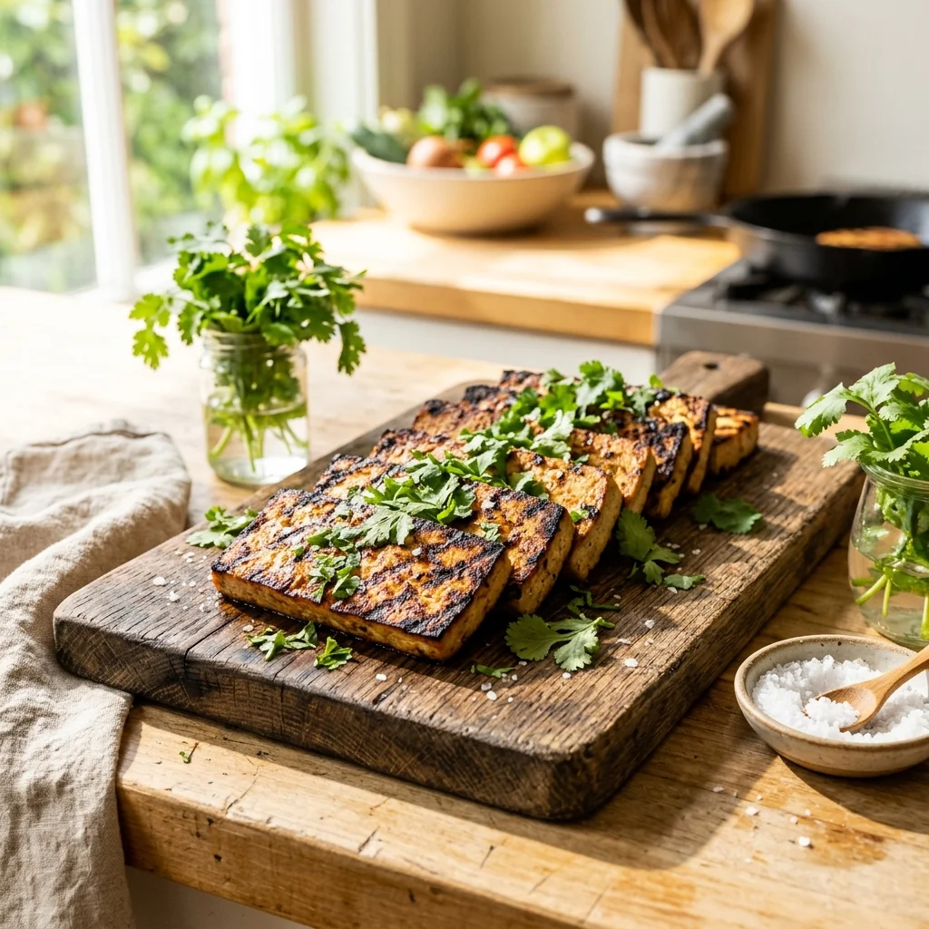 Grilled Tofu - nutrition facts and calorie information