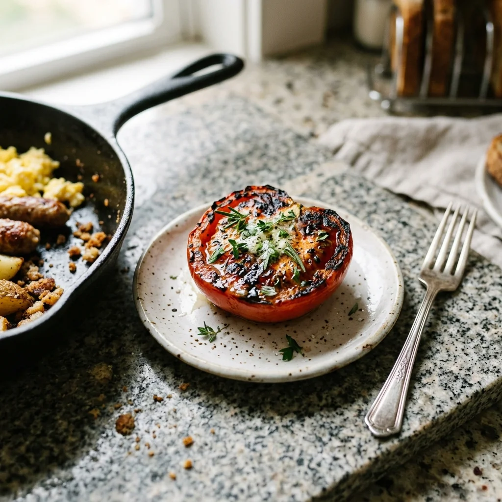 Grilled Tomato - nutrition facts and calorie information