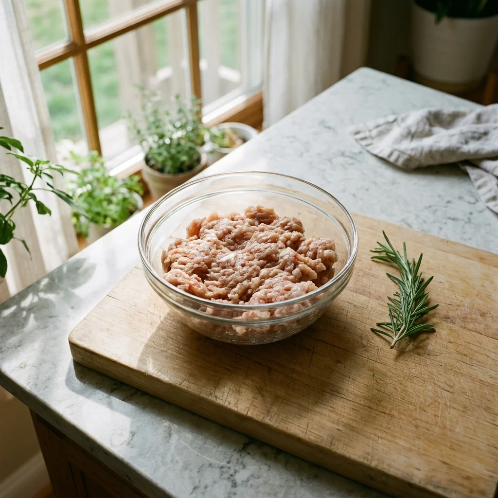 Ground Chicken - nutrition facts and calorie information