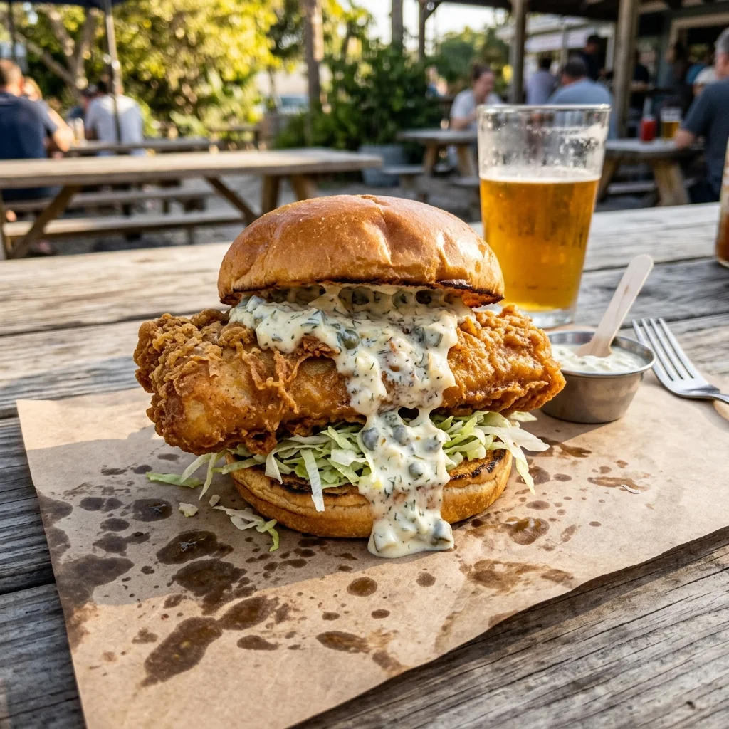 Grouper Burger - nutrition facts and calorie information