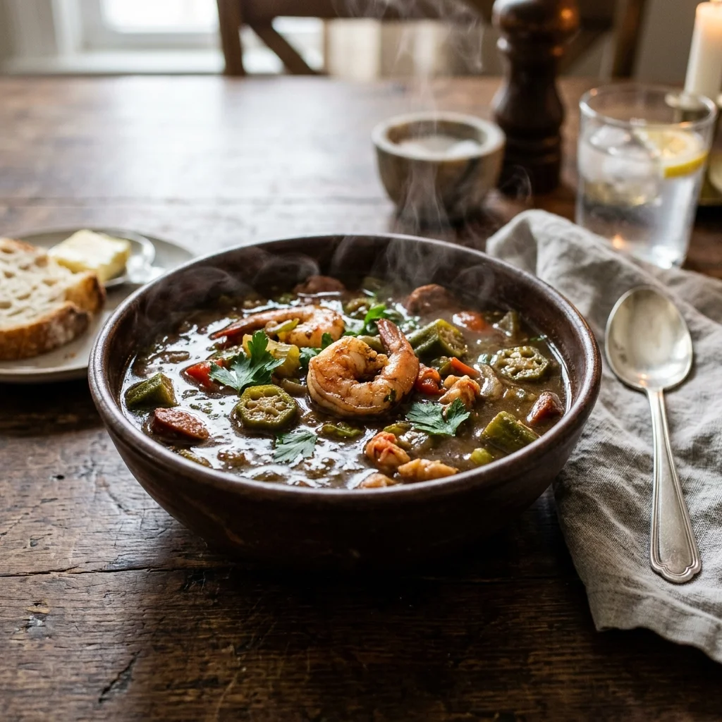 Gumbo - nutrition facts and calorie information