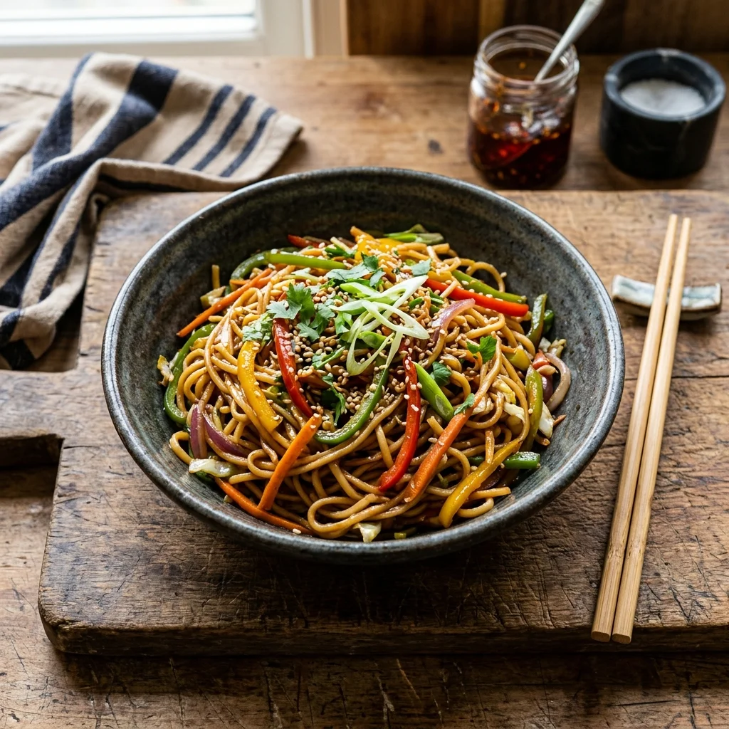 Hakka Noodles - nutrition facts and calorie information
