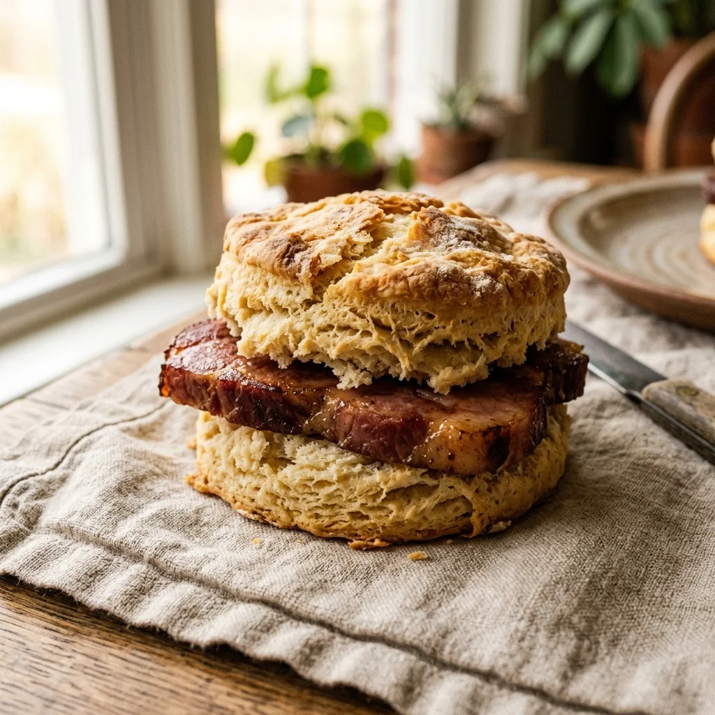 Ham Biscuit - nutrition facts and calorie information