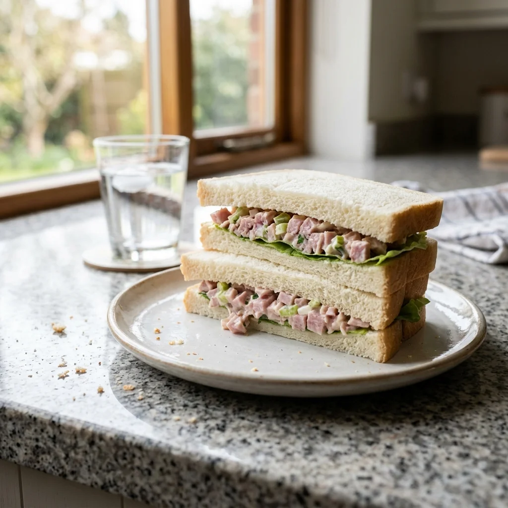 Ham Salad Sandwich - nutrition facts and calorie information
