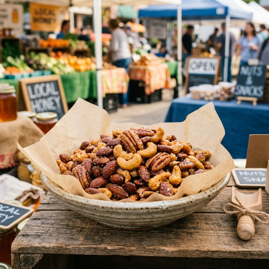 Honey Roasted Nuts - nutrition facts and calorie information