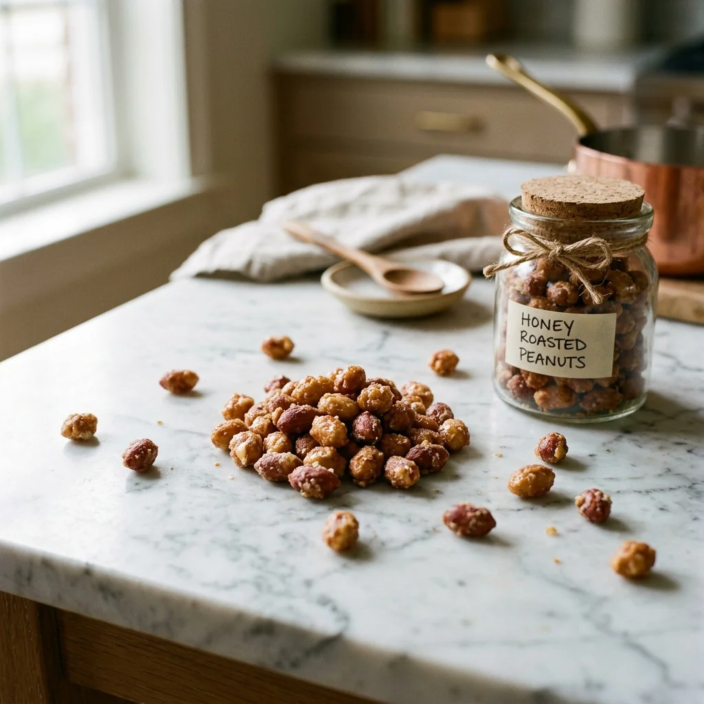 Honey Roasted Peanuts - nutrition facts and calorie information