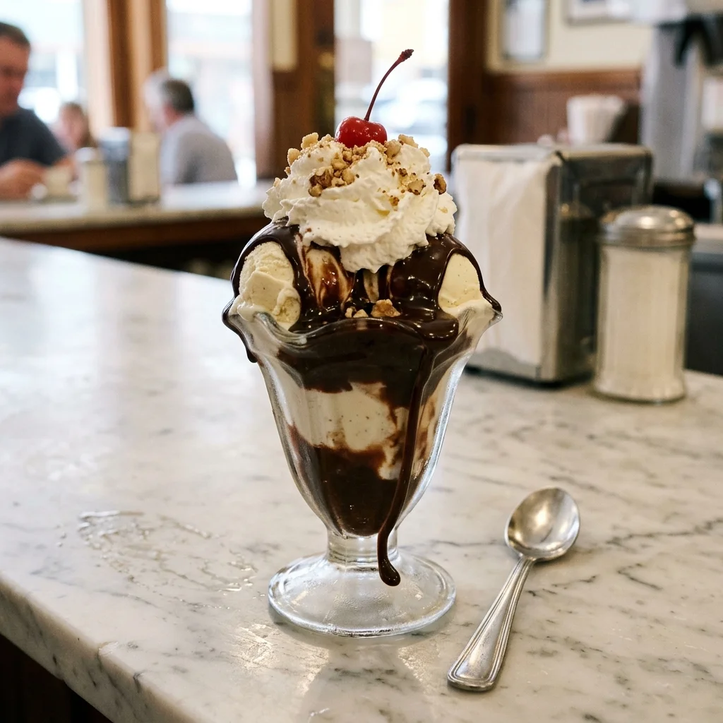 Hot Fudge Sundae - nutrition facts and calorie information