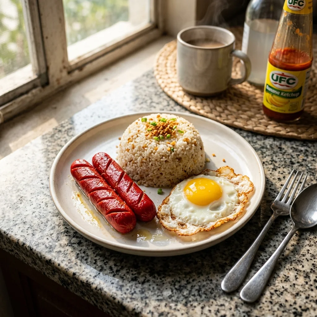 Hotsilog - nutrition facts and calorie information