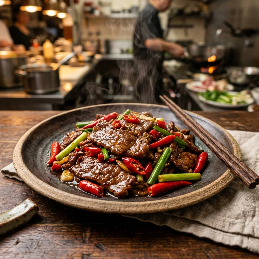Hunan Beef - nutrition facts and calorie information