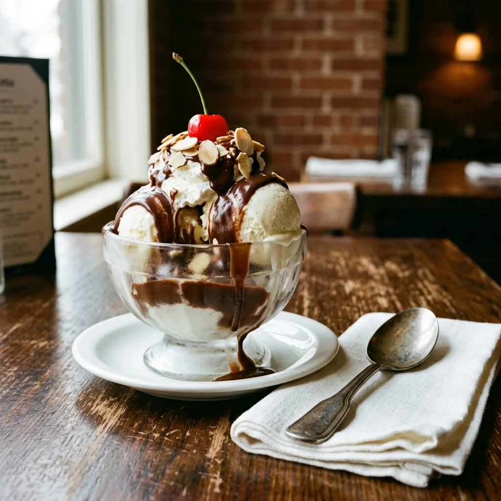 Ice Cream Sundae - nutrition facts and calorie information