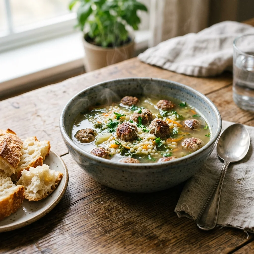 Italian Wedding Soup - nutrition facts and calorie information