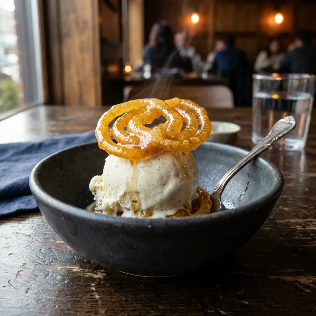 Jalebi Ice Cream - nutrition facts and calorie information