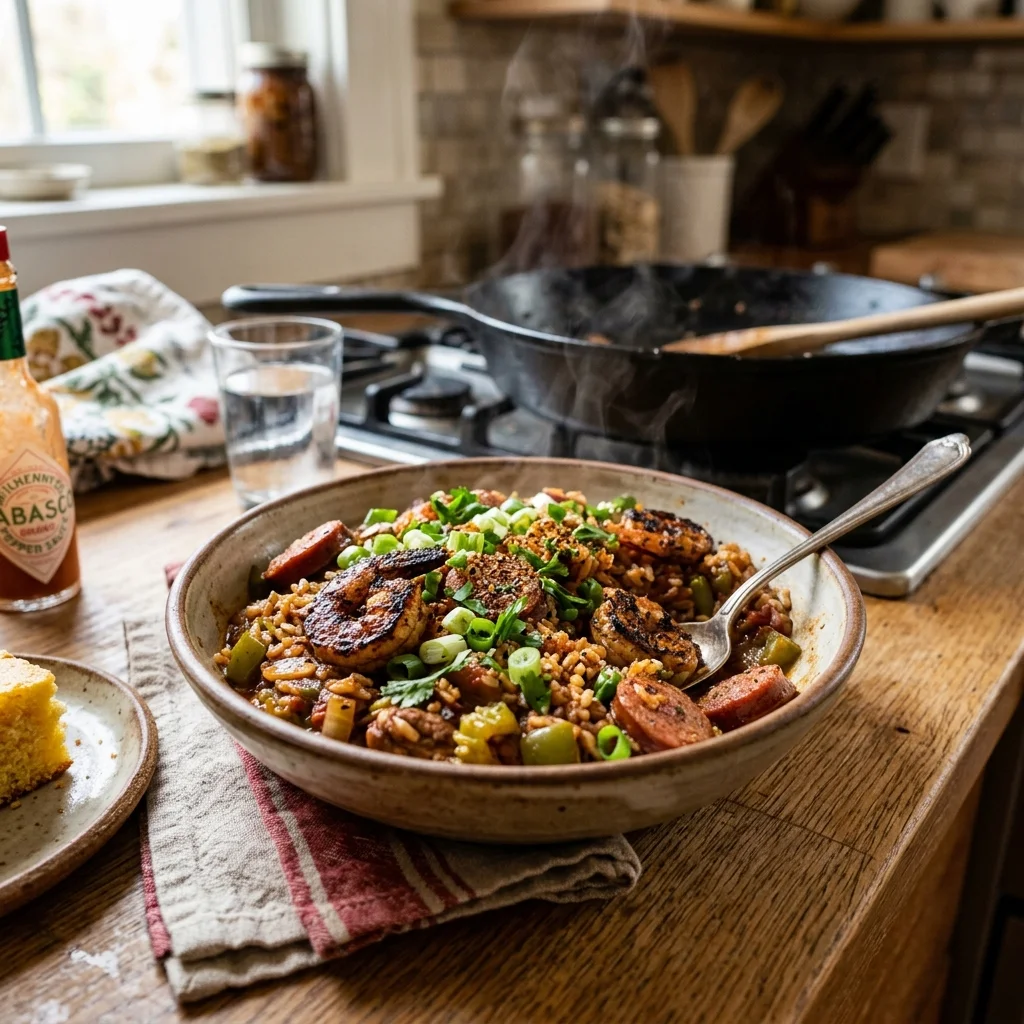 Jambalaya - nutrition facts and calorie information