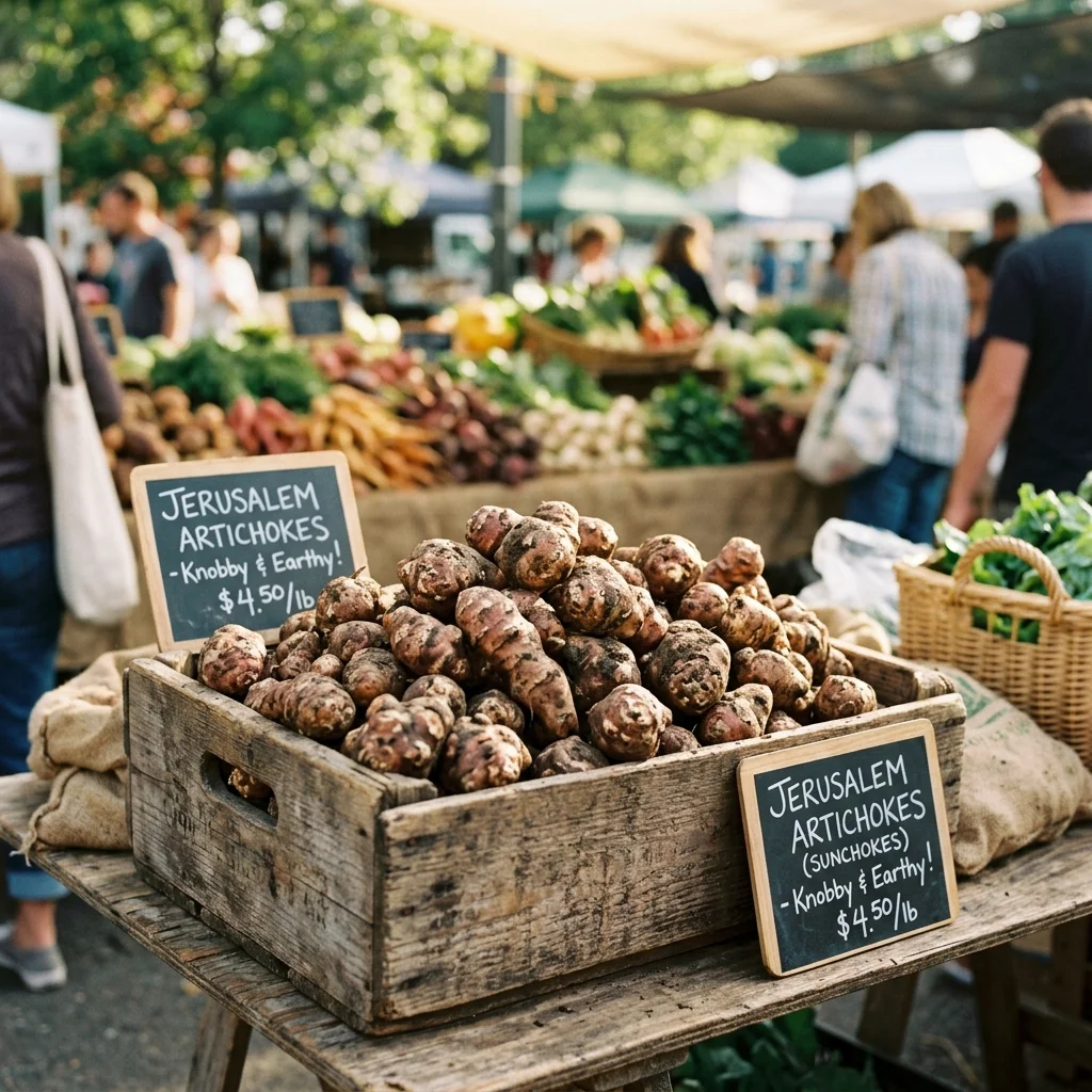 Jerusalem Artichoke - nutrition facts and calorie information