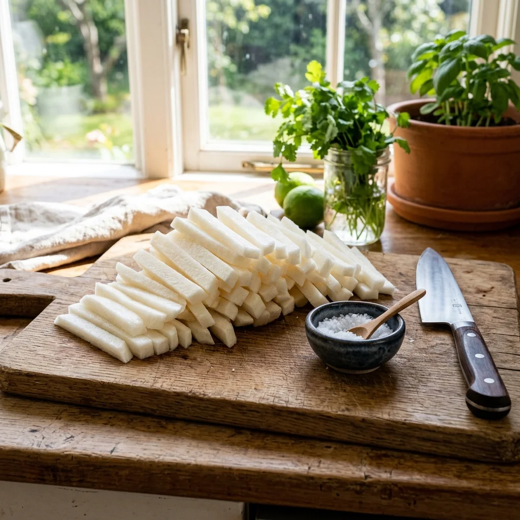 Jicama - nutrition facts and calorie information